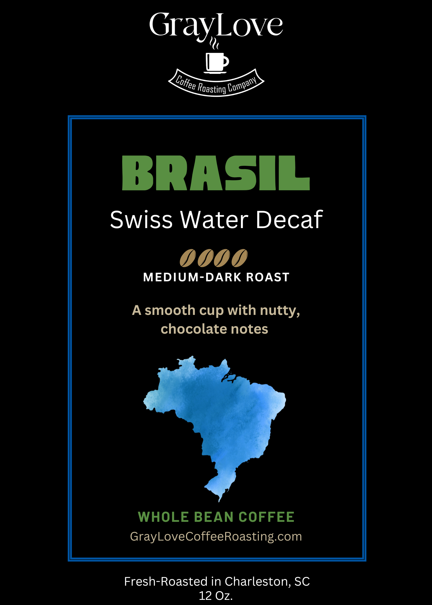 Brasil Swiss Water Decaf